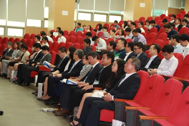 Young Vietnamese scientists meet in Korea  - ảnh 1
